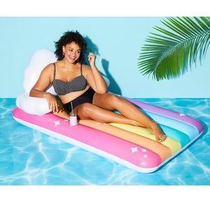 Giant Cloud of Rainbows Pool Float